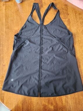 Lululemon Black Racerback Running Tank Top Size S/M